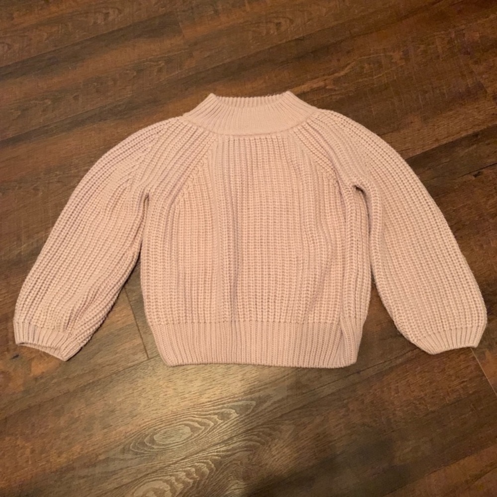 Pink sweater!